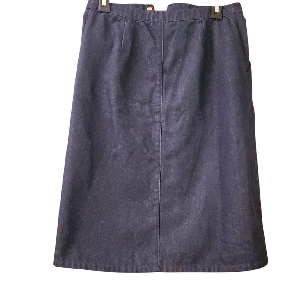 Classic GAP Denim Skirt in Navy Size 1 - Picture 3 of 5